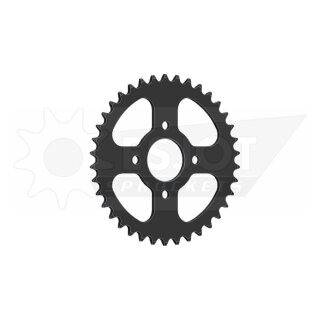 Esjot Kettenrad 520 34Z Stahl Schwarz