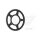Esjot chain wheel 420 62Z steel black