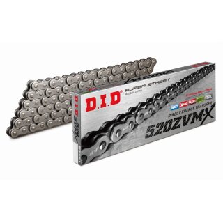 DID Kette 520 Zvmx 110 N Grau/Grau Offen