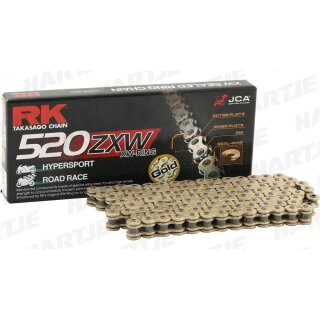 RK Kette 520 Zxw 110 N Gold/Gold Offen