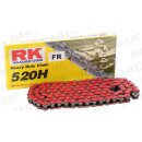 RK Kette 520 H 118 C Rot/Schwarz Offen
