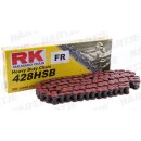 RK Kette 428 Hsb 128 C Rot/Schwarz Offen