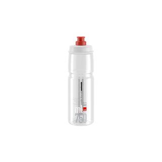 Elite elite drinking bottle Jet 750 ml clear/red