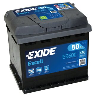 Exide Starterbatterie 12V 50Ah  450A (En)