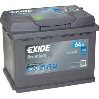 Exide Starterbatterie 12V 64Ah  640A (En)