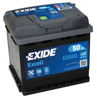 Exide Starterbatterie 12V 50Ah  450A (En)