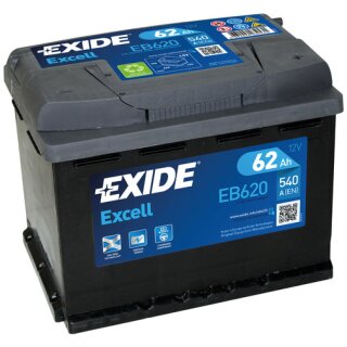 Exide Starterbatterie 12V 62Ah  540A (En)