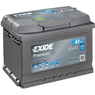Exide Starterbatterie 12V 61Ah  600A (En)
