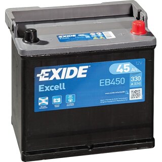 Exide Starterbatterie 12V 45Ah  330A (En)