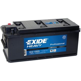 Exide Batterie Start Pro Eg1355 135 Ah