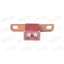 Dresselhaus Pal-Sicherung 50A Bent C M. Schraubanschl./Rot