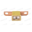 Dresselhaus Pal-Sicherung 60A Bent C M. Schraubanschl./Gelb