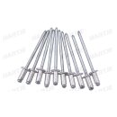 Dresselhaus Blindniete 4,0 X 8,0Mm Alu/Stahl, Flachkopf