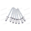 Dresselhaus Blindniete 4,8 X 10,0Mm Alu/Stahl, Flachkopf