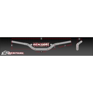 Renthal Fatbar Lenker 673 Trial Bk