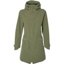 Basil Frauen Regenparka Mosse Olive Grün