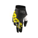 100% Handschuhe Itrack Schwarz-Gelb Größe S