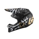 Leatt Motocross Helm GPX 5.5 Composite schwarz weiss gold
