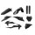POLISPORT Bodykit Sx/Sxf 19-22 Bk