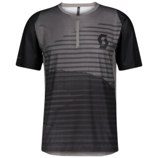 Scott Shirt Ms Trail Vertic Zip S-SL - black