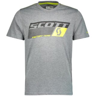 Scott Shirt DRI Factory Team S-SL - dark grey melange