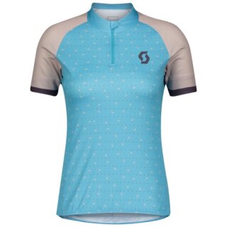 Scott Shirt Damen Endurance 30 S-SL - breeze blue/blush pink
