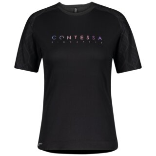 Scott Shirt Damen Trail Contessa Sign. S-SL - black/nitro purple