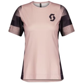 Scott Shirt Damen Trail Vertic S-SL - blush pink/dark purple
