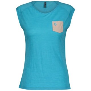 Scott Shirt Damen Defined Merino S-SL - breeze blue