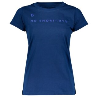Scott T-Shirt Damen 10 No Shortcuts S-SL - pacific blue
