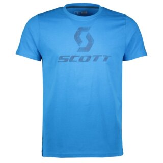 Scott T-Shirt Ms 10 Icon S-SL - marine blue