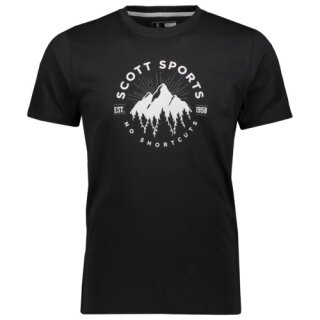 Scott T-Shirt 40 Casual S-SL - black