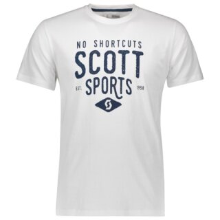 Scott T-Shirt 50 Casual S-SL - white