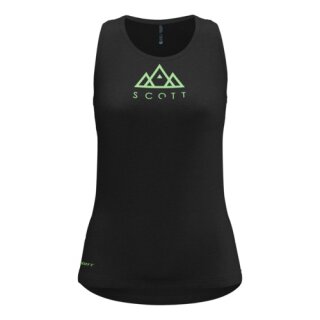 Scott Top Damen 10 Casual slub w/o sl - black