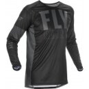 Fly Racing Hemd Lite schwarz-grau