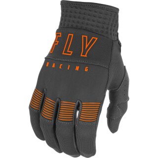Fly Racing Handschuhe F-16 Kids grau-orange