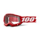 100percent Accuri 2 Brille Neon/Red - Clear Glas