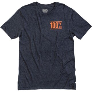 100% T-Shirt Global Nvy/Heather