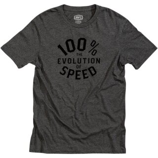 100% T-Shirt Evolve Char/Htr