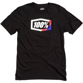 100% T-Shirt Stripes Black