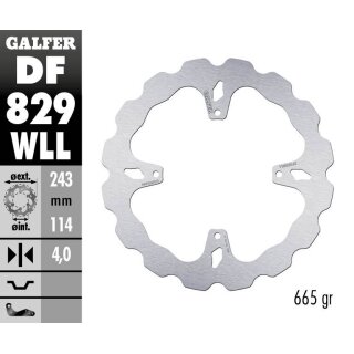 GALFER Brake Disc Fixed Wave So