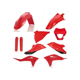 ACERBIS Kit plastique Ec/Ecf 21- compl. rouge/sw