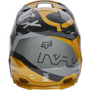 Fox V1 Skew Helm, [schwarz/Gld]