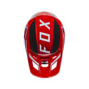 Fox V2 Merz Helm, [Flo rot]