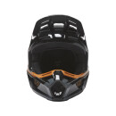 Fox V2 Merz Helm, [schwarz/Gld]
