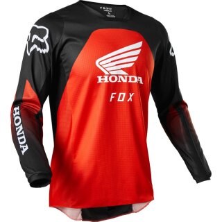 Fox 180 Honda Jersey [Blk/Rd]