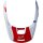 Fox V1 Visiera per casco - Skew [Wht/Rd/Blu]