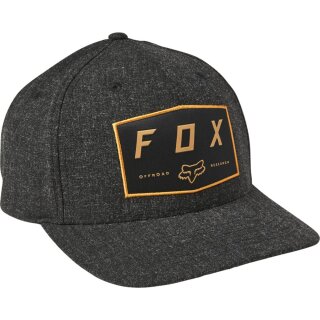 Fox Badge Flexfit Cap [Blk]