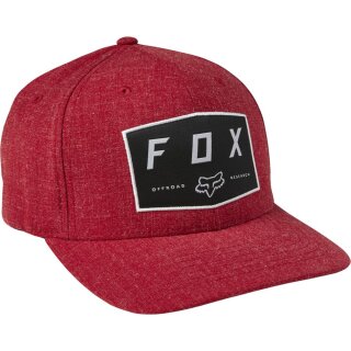 Fox Badge Flexfit Cap [Chili]