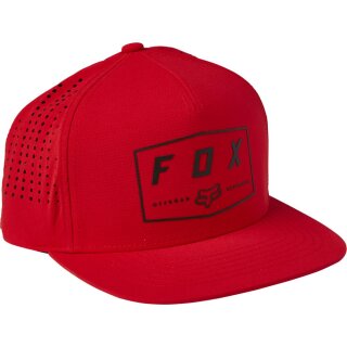 Fox Badge Snapback Cap [Flm Rd]